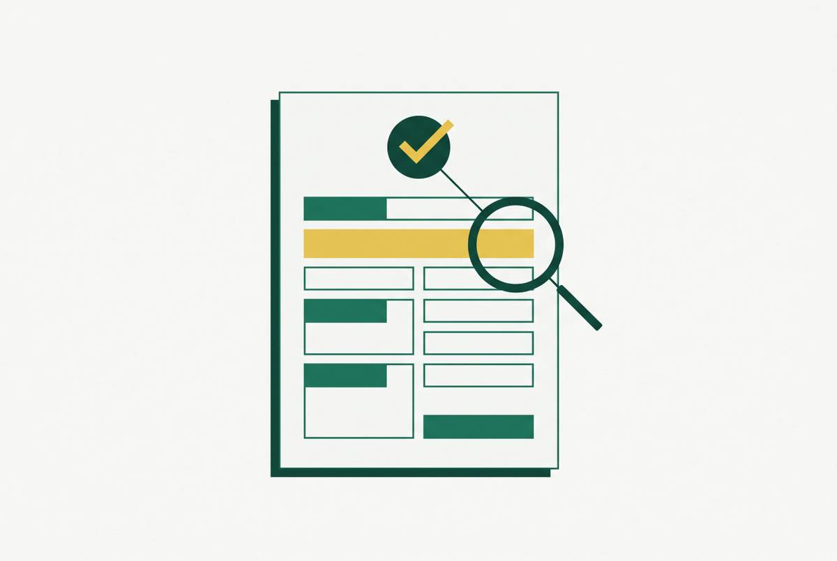 Cover illustration for “Ground Truth Construction for Document Extraction Evaluation”