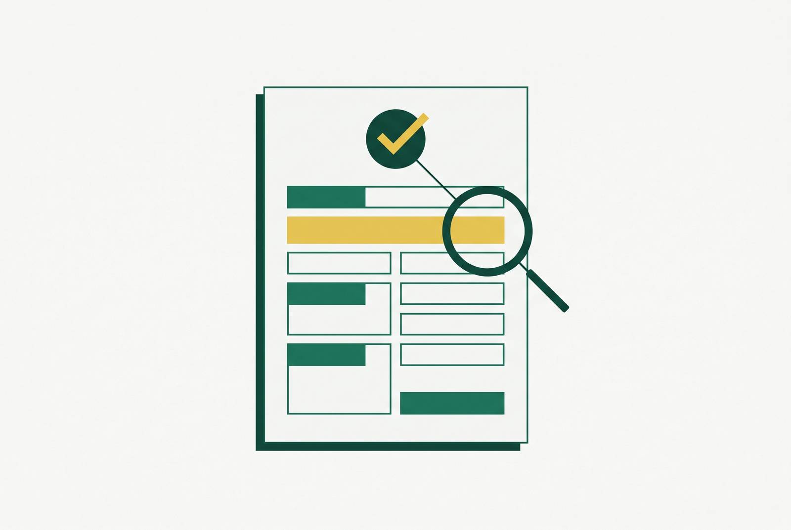 Cover illustration for “Ground Truth Construction for Document Extraction Evaluation”