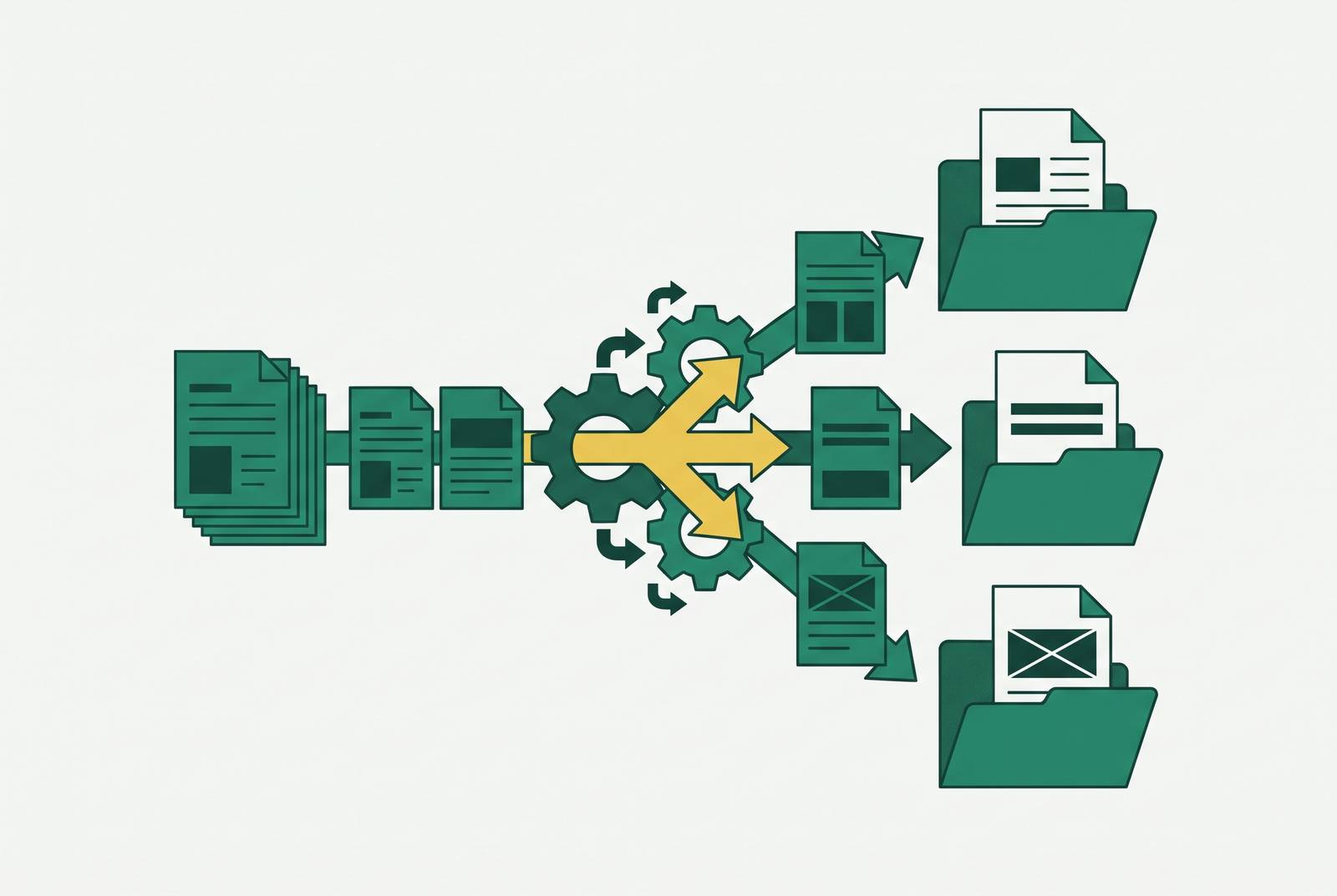 Cover illustration for “Document Classification in IDP Pipelines”