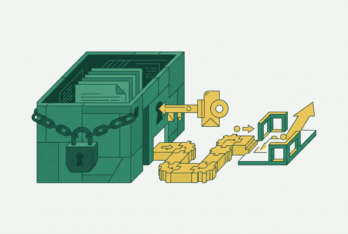 Cover illustration for “Document AI Vendor Lock-In Risks and Mitigation Strategies”