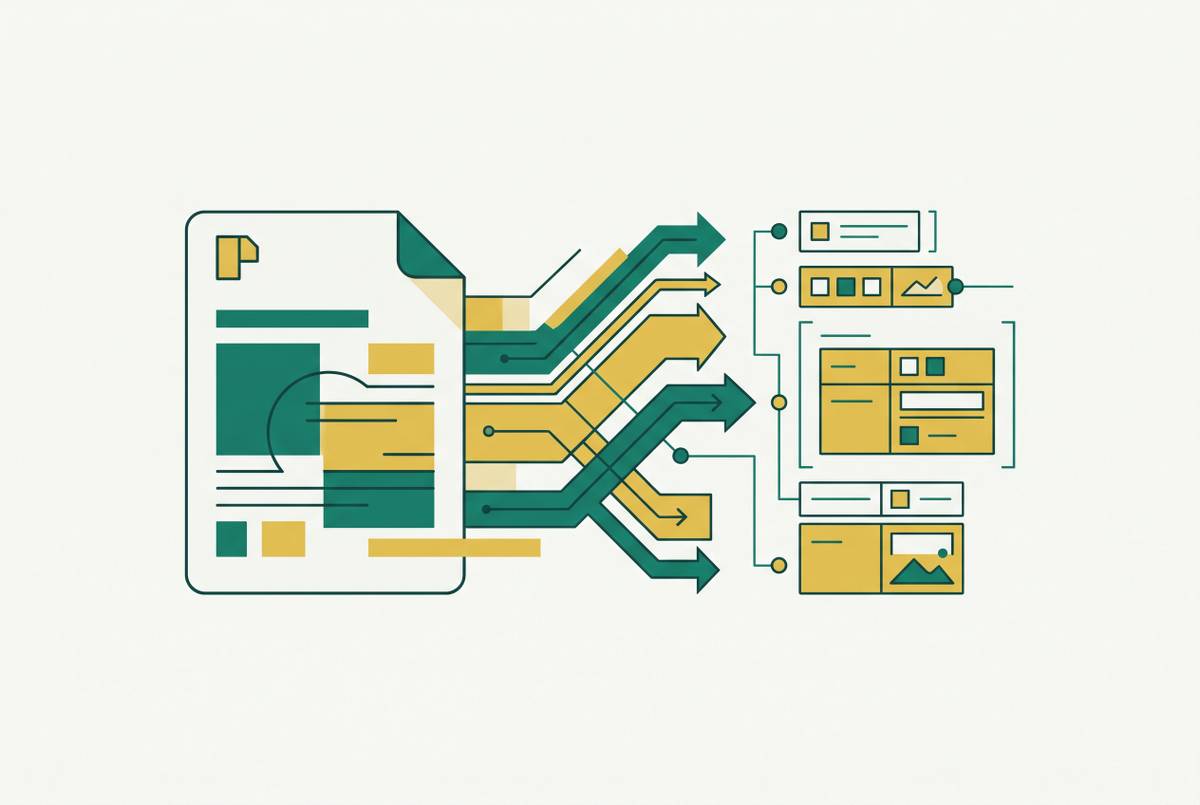 Cover illustration for “PDF to Structured JSON for RAG and LLM Pipelines”