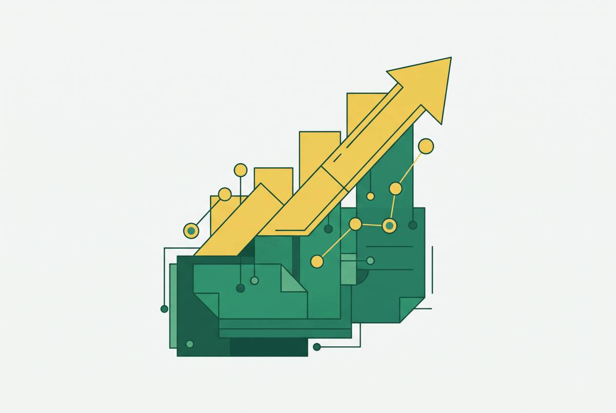 Cover illustration for “AI Investment Trends in the IDP and Document Automation Market”