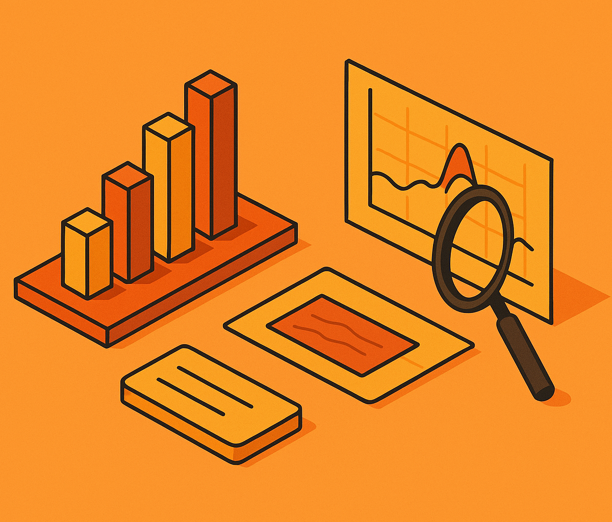Cover illustration for “Time Series Anomaly Detection for Deployment Regression”