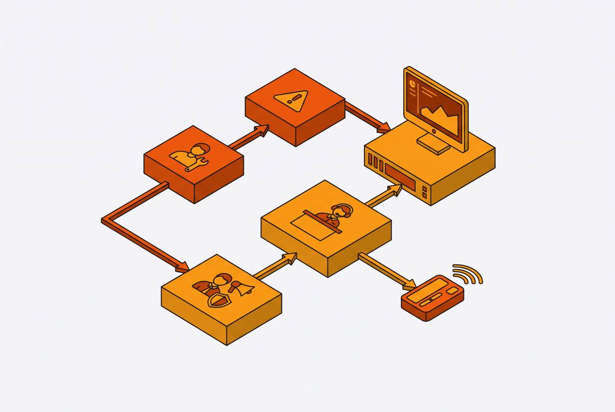 Cover illustration for “Incident Management Roles and Responsibilities in On-Call Engineering”