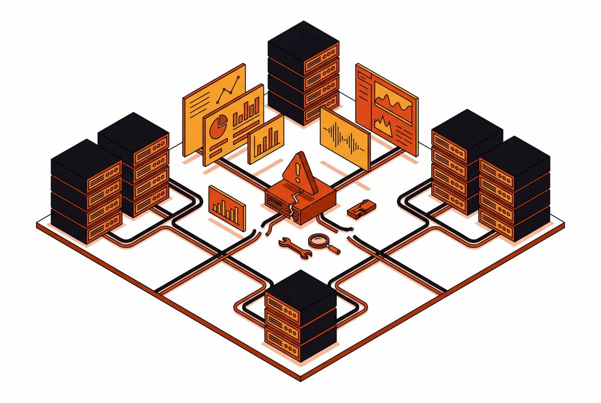 Cover illustration for “Incident Management Examples From Real Production Outages”