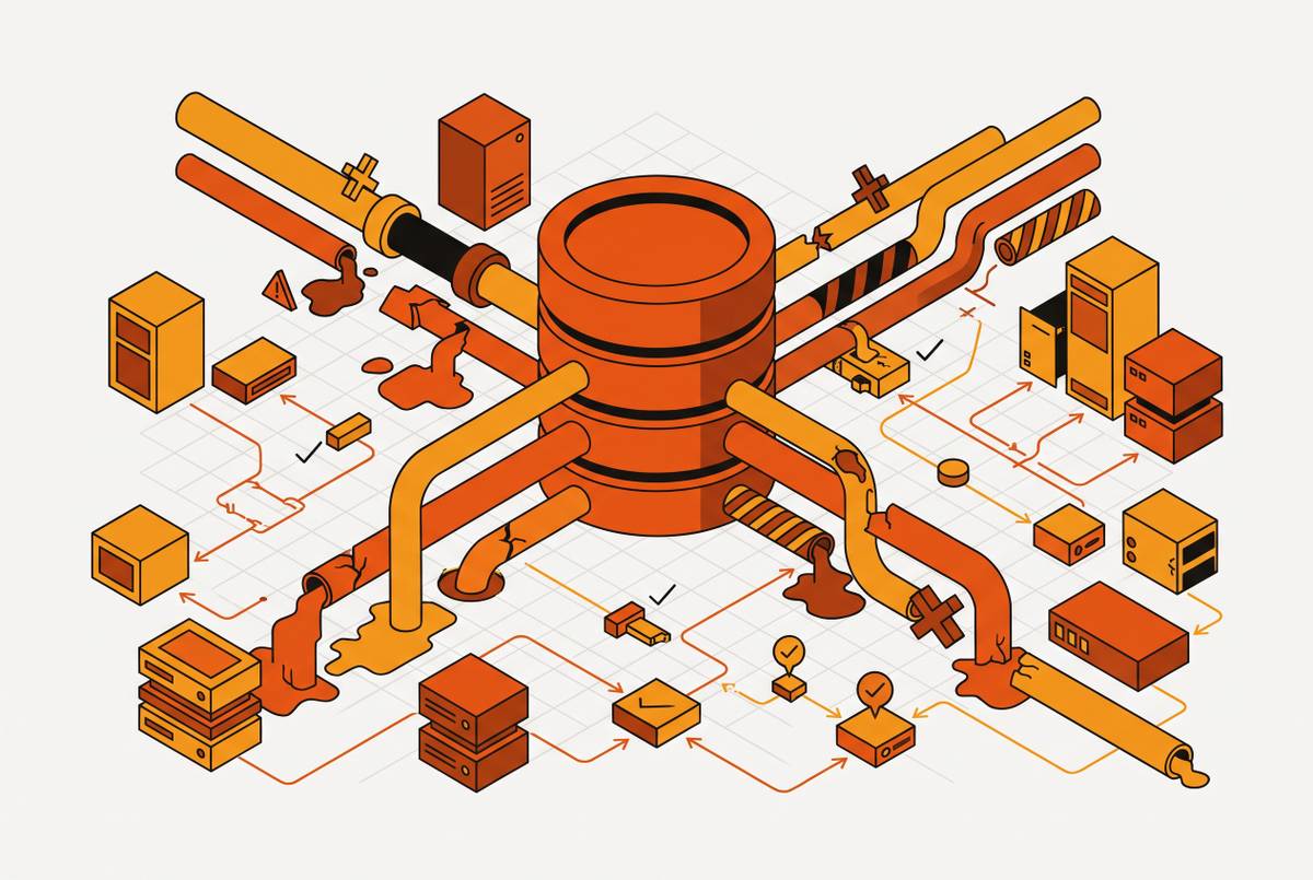 Cover illustration for “Runbook Example for a Database Connection Exhaustion Incident”