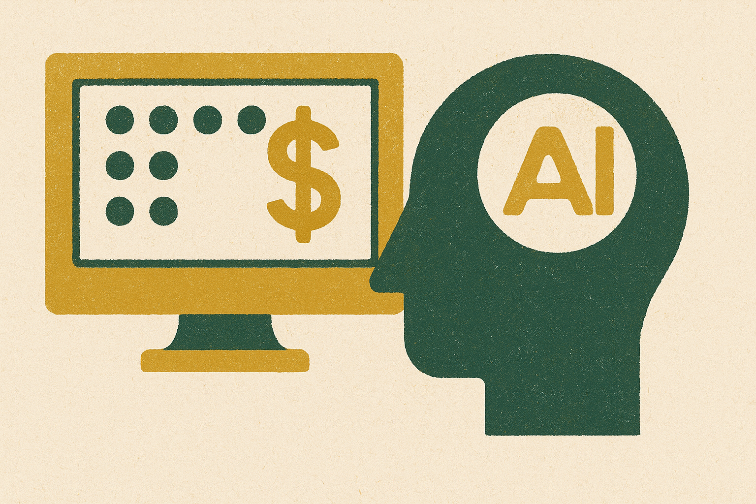 Cover illustration for “Programmatic Display's Commoditization and What AI Channel Scarcity Means Now”