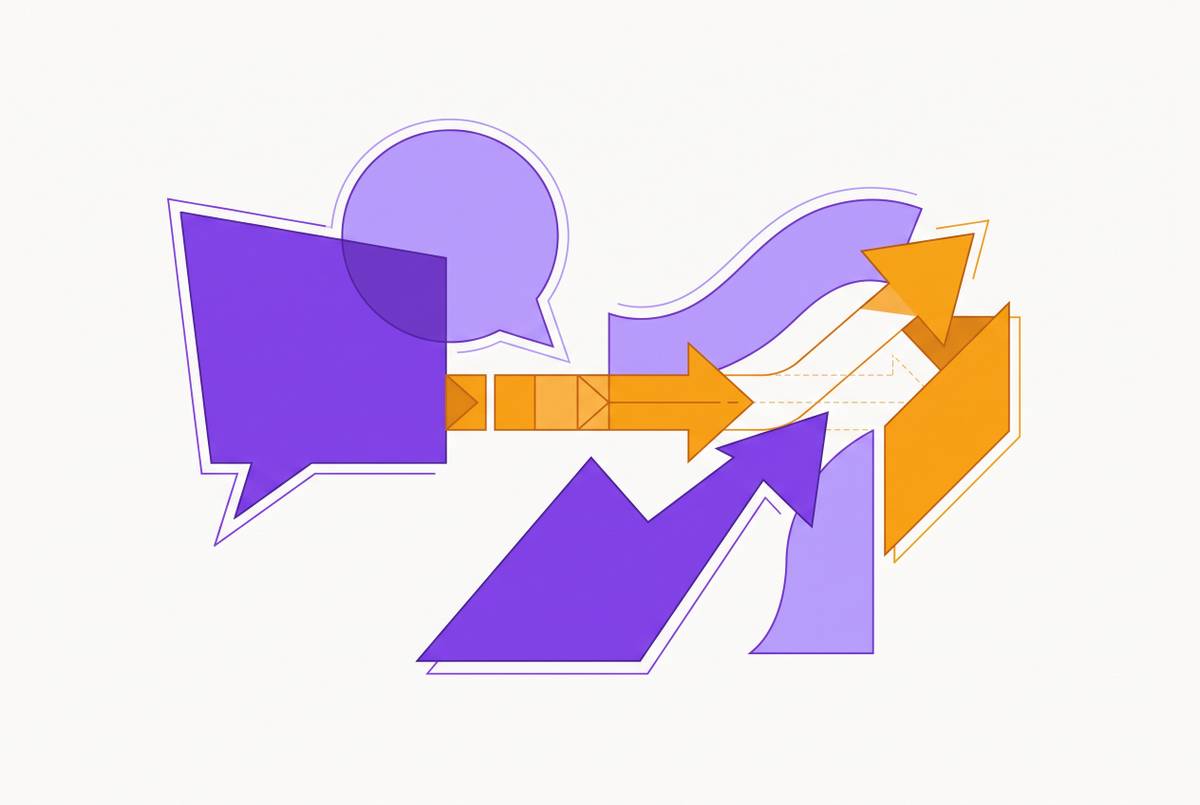 Cover illustration for “How Conversational Context Changes Intent Interpretation”