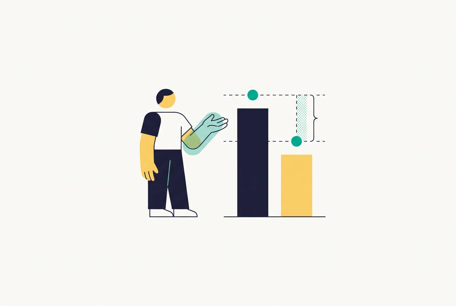 Cover illustration for “Reporting the Measurement Gap Honestly to Clients”