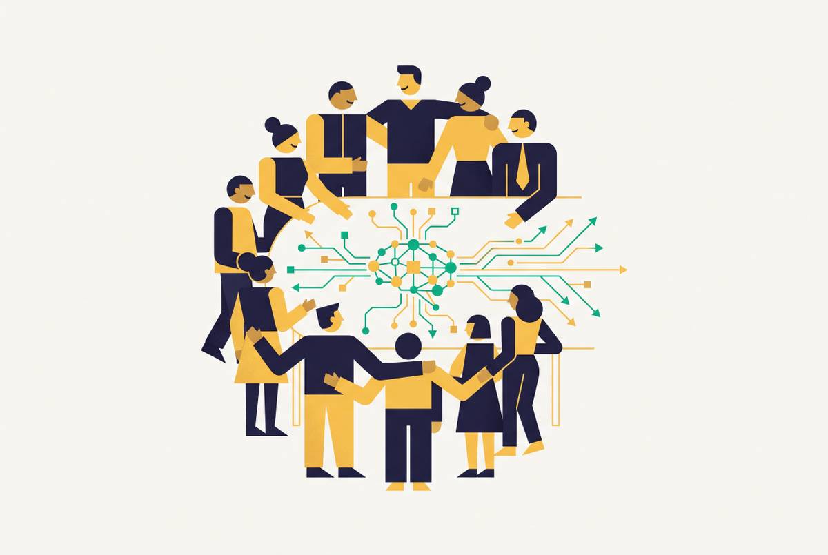 Cover illustration for “Internal Buy-In for AI Channel Testing at Holding Company Agencies”