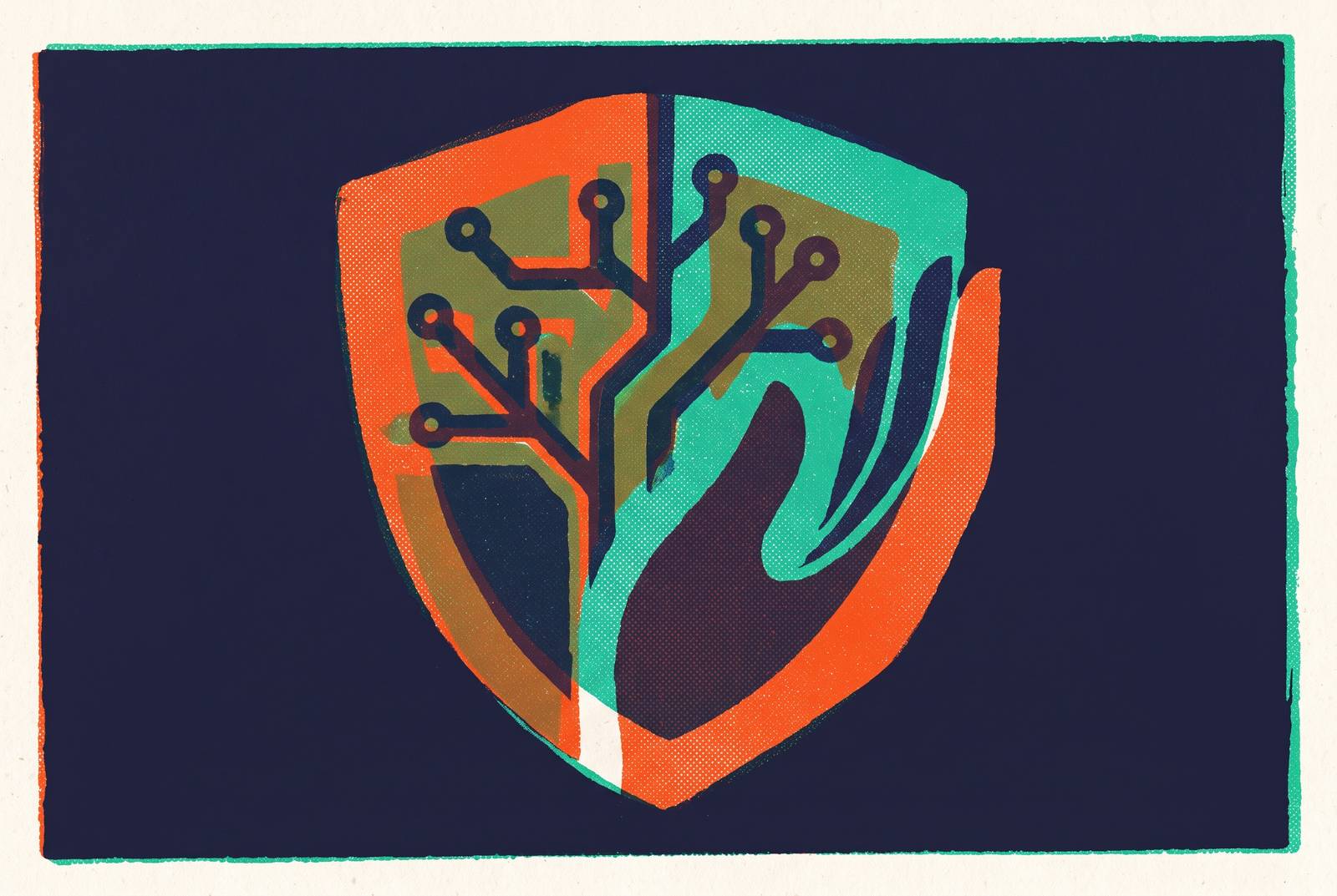 Cover illustration for “Responsible AI Advertising Principles for Regulated Industries”
