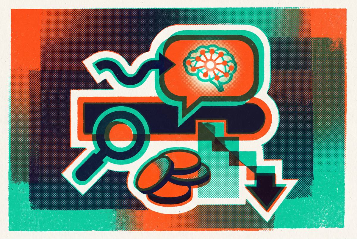Cover illustration for “Zero-Click AI Answers and Their Impact on Paid Search ROI”