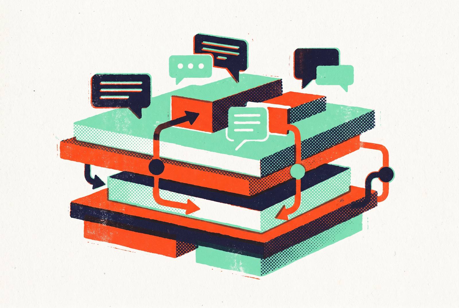 Cover illustration for “Building a Programmatic Stack for AI Assistant and Chatbot Publishers That Actually Scales Ad Revenue”