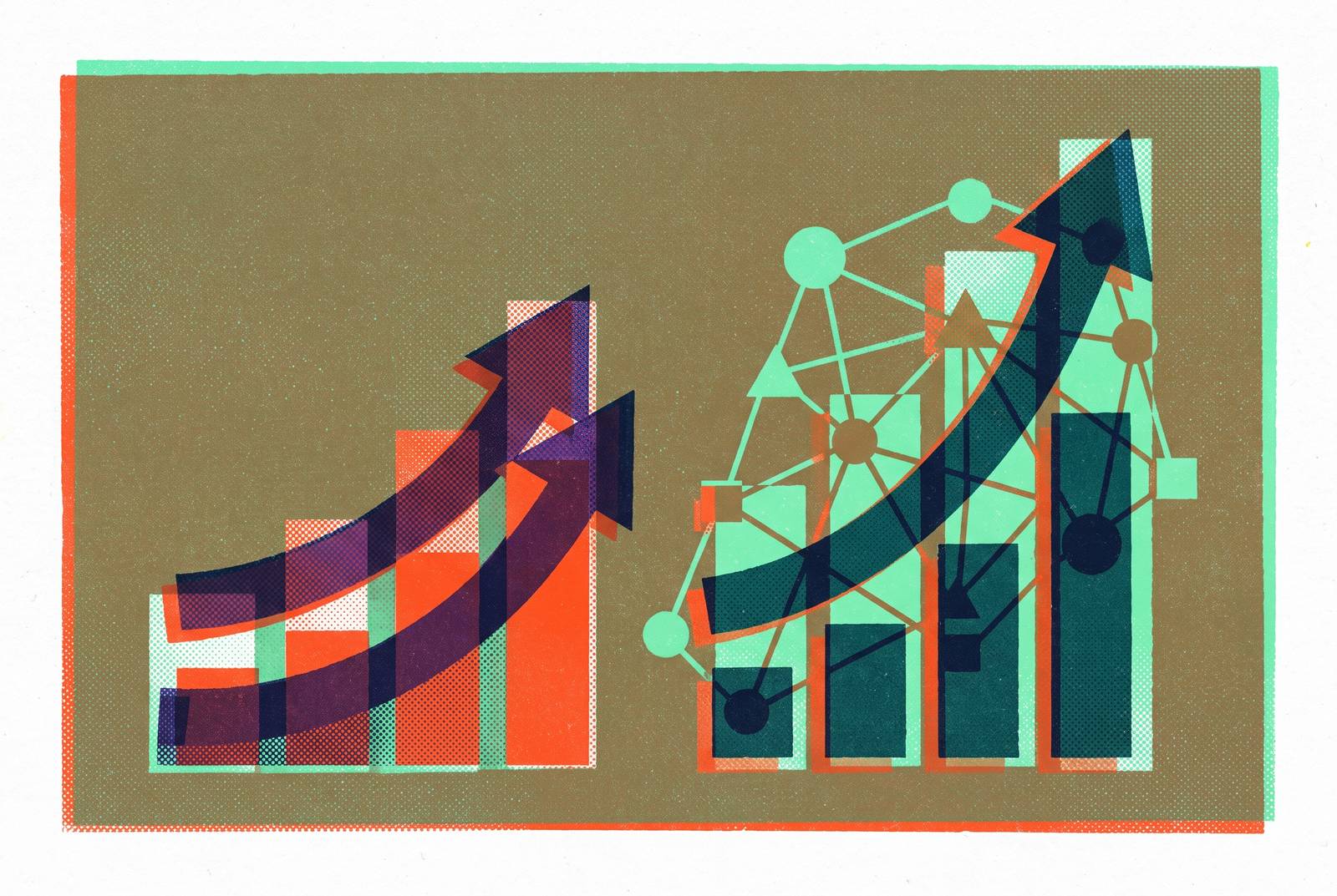 Cover illustration for “Return on Ad Spend Modeling for AI Advertising vs Meta Ads”