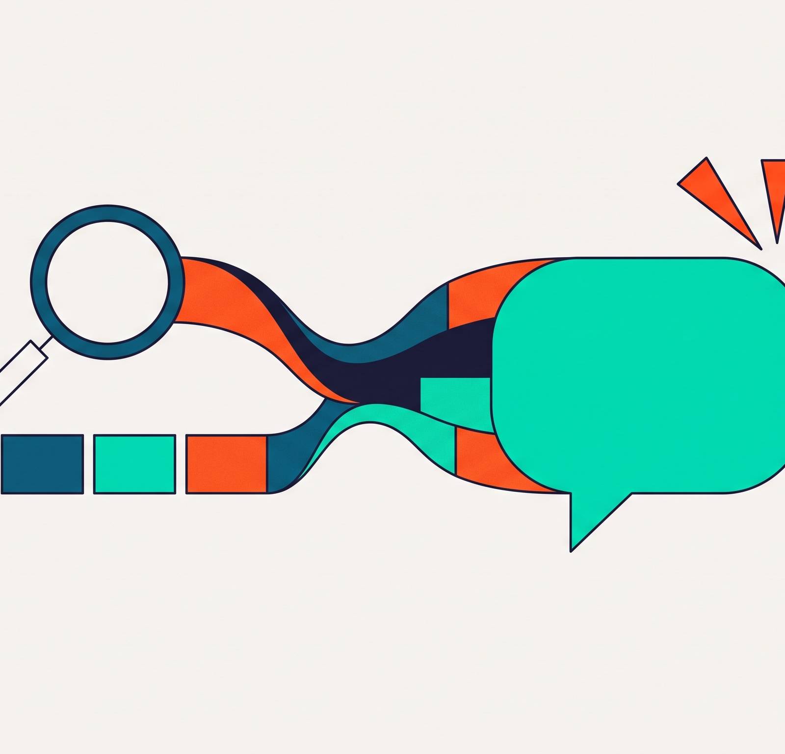 Cover illustration for “Keyword-to-Prompt Translation for Search Advertisers Entering AI Channels”