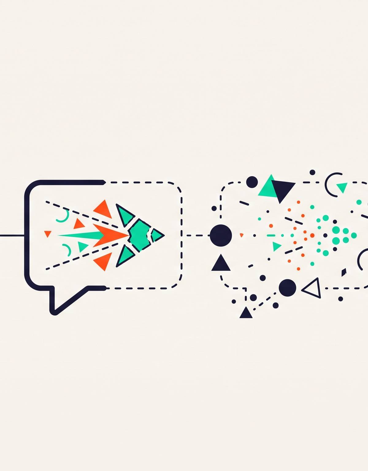 Cover illustration for “Intent Signal Decay in Multi-Turn AI Conversations”