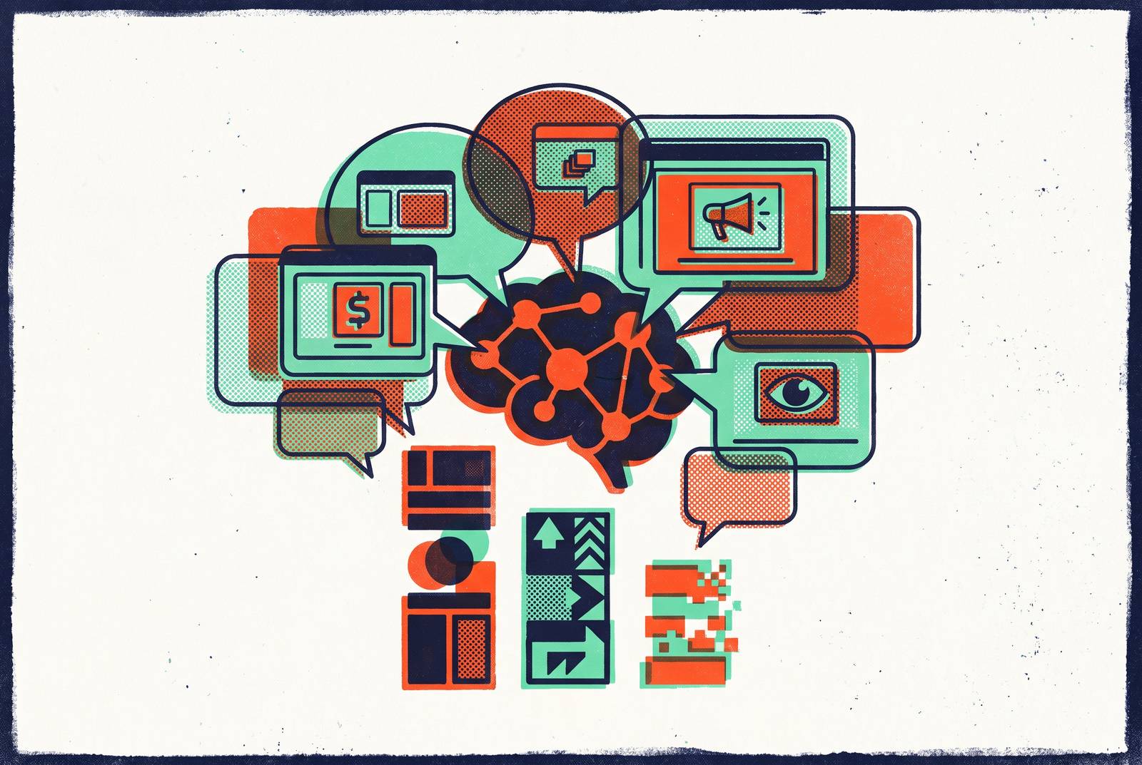 Cover illustration for “Platforms That Sell Native Ad Placements Inside Live AI Conversations Ranked by Inventory Type”