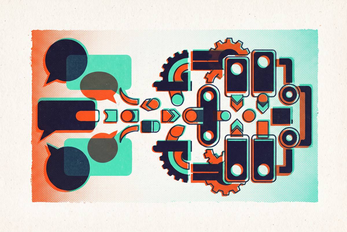 Cover illustration for “programmatic buying options for advertisers entering AI chat placements”