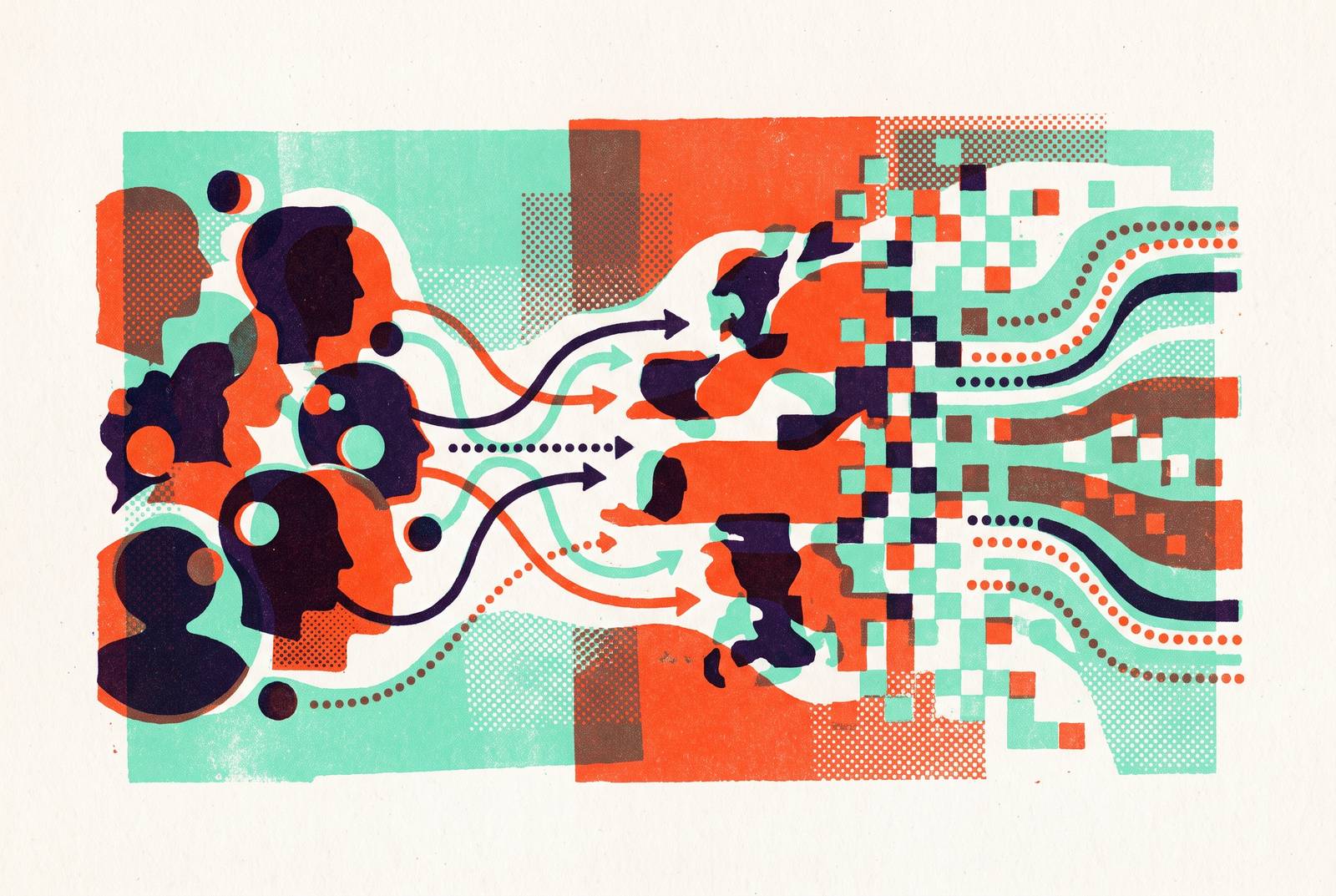 Cover illustration for “Prompt Data Anonymization Techniques for Ad Intent Modeling”