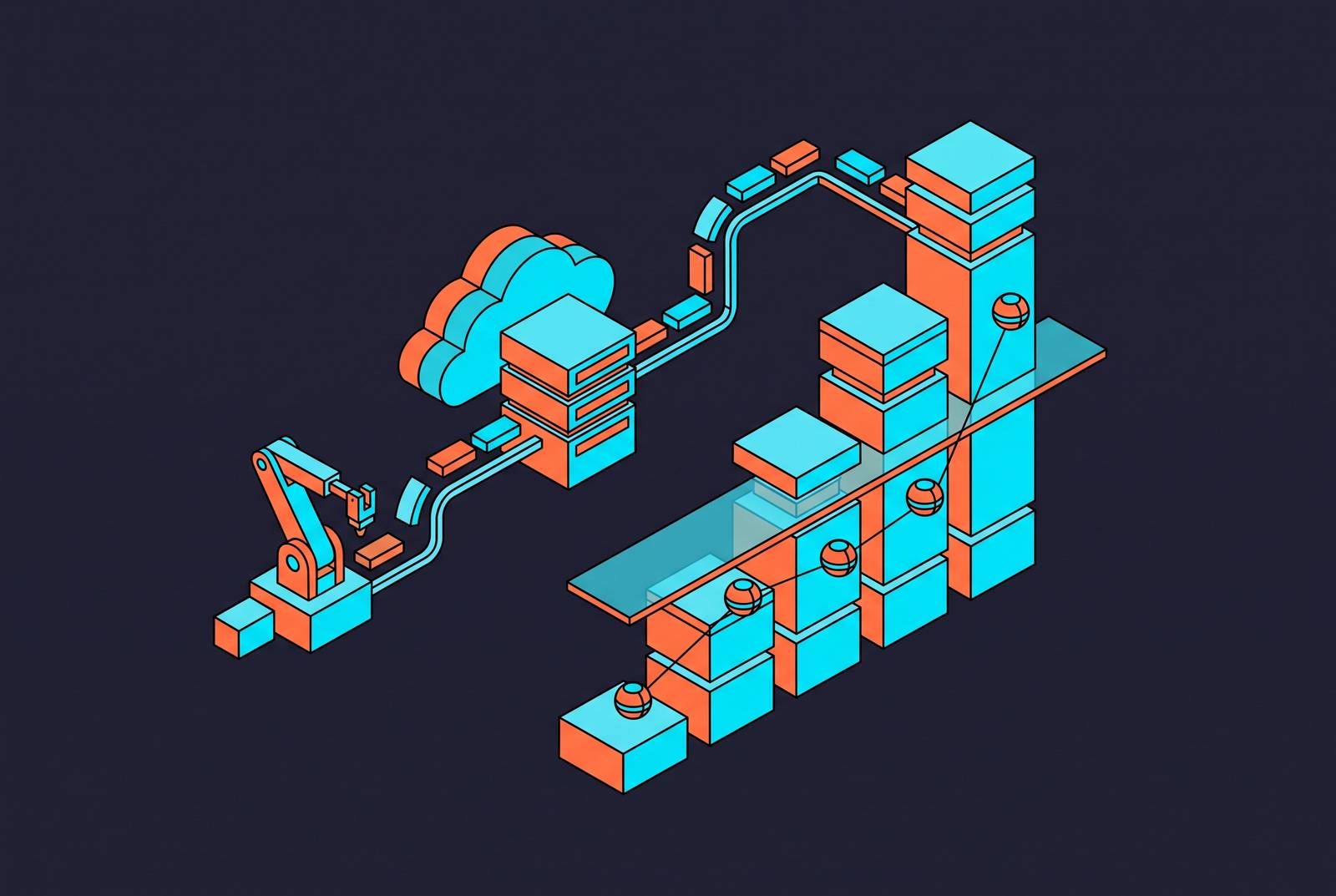 Cover illustration for “Latency Percentile Reporting Standards for Robot Inference Benchmarks”