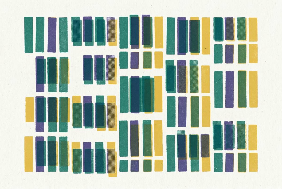 Cover illustration for “Near-Deduplication Strategies for Large Text Corpora”