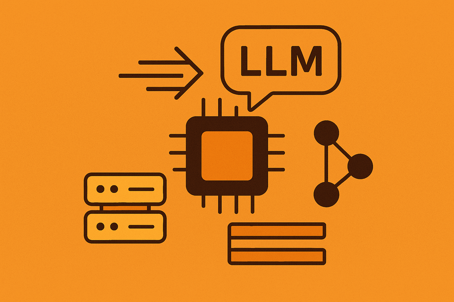 Cover illustration for “vLLM Architecture for High-Throughput LLM Serving”