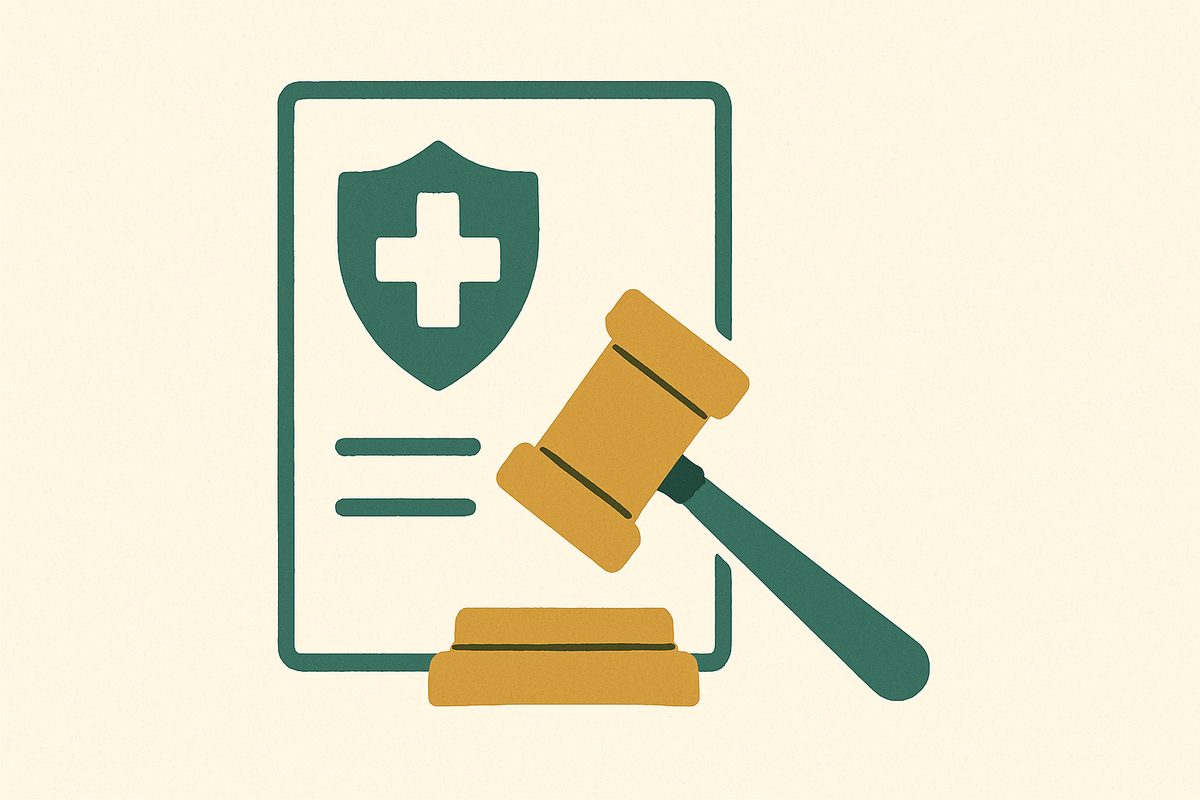 Cover illustration for “ACA Preventive Services Mandate Status After Braidwood v. Becerra”