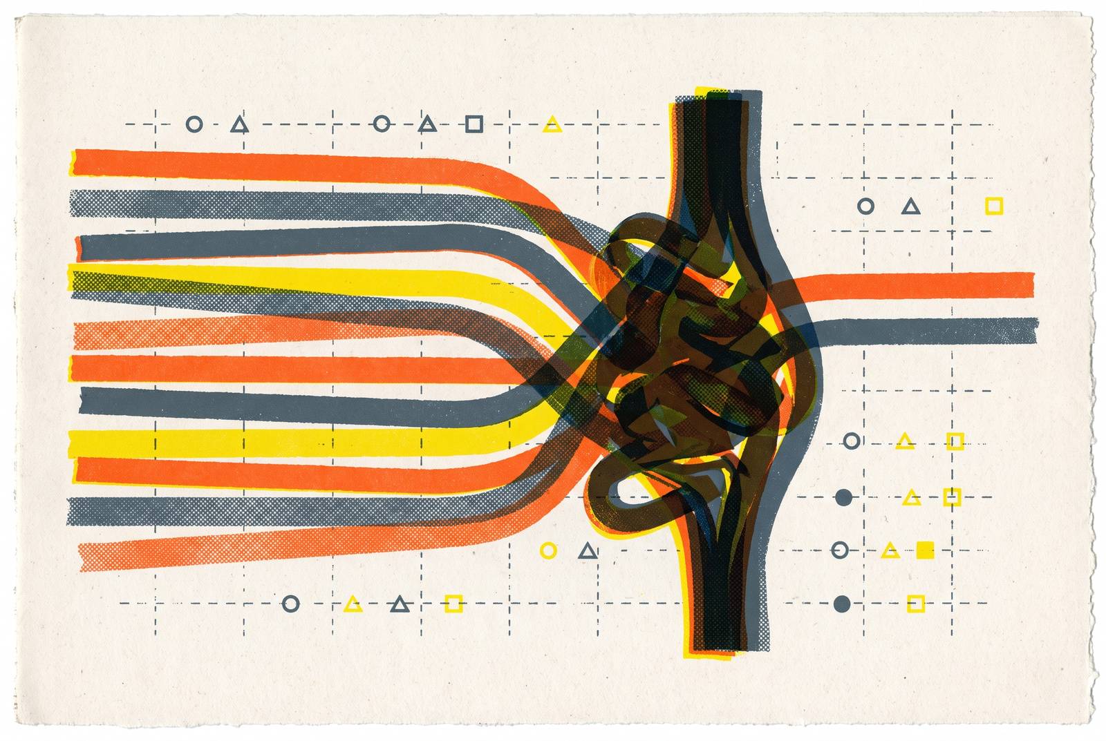 Cover illustration for “Lock Contention Profiling in Multithreaded C++ Services”