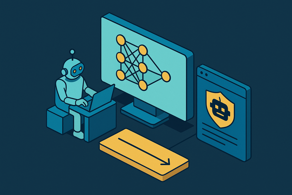 Cover illustration for “Adversarial Machine Learning Against Bot Detection Classifiers”