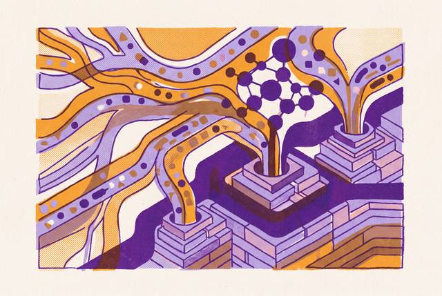 Cover illustration for “Distributed Data Preprocessing Pipelines for Petabyte Corpora”