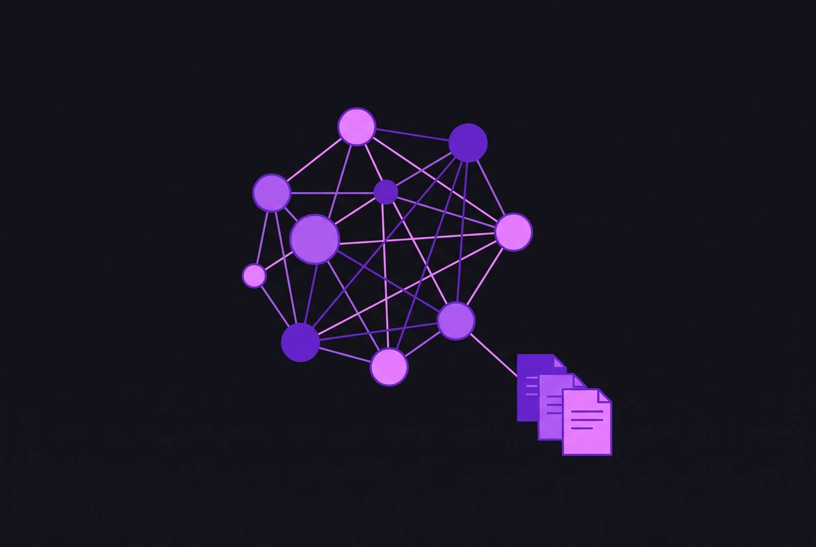 Cover illustration for “Retrieval-Augmented Generation With Graph Neural Networks”