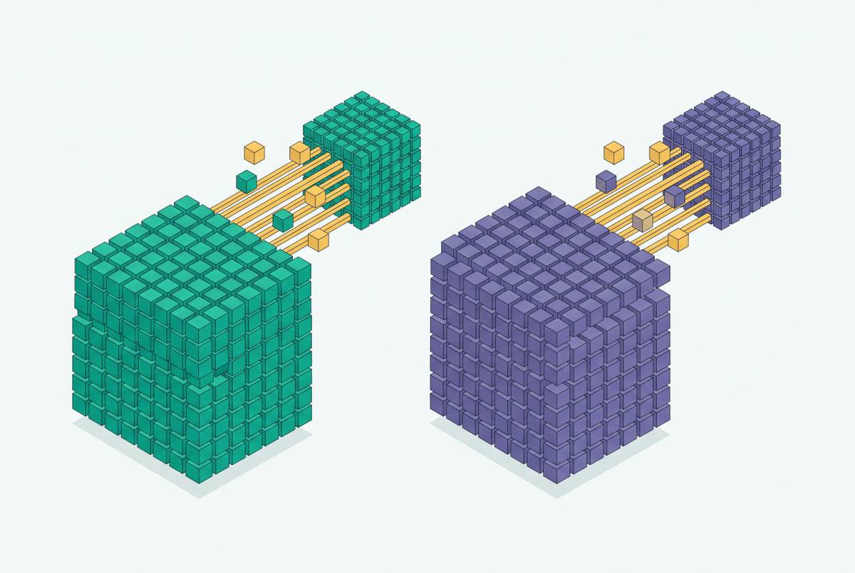 Cover illustration for “GPTQ vs AWQ for LLM Weight Quantization”