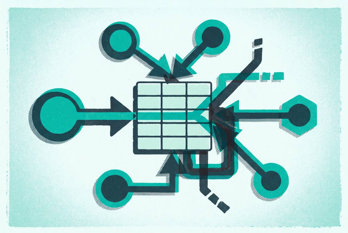 Cover illustration for “Conflict Resolution When Multiple Agents Update Shared State”