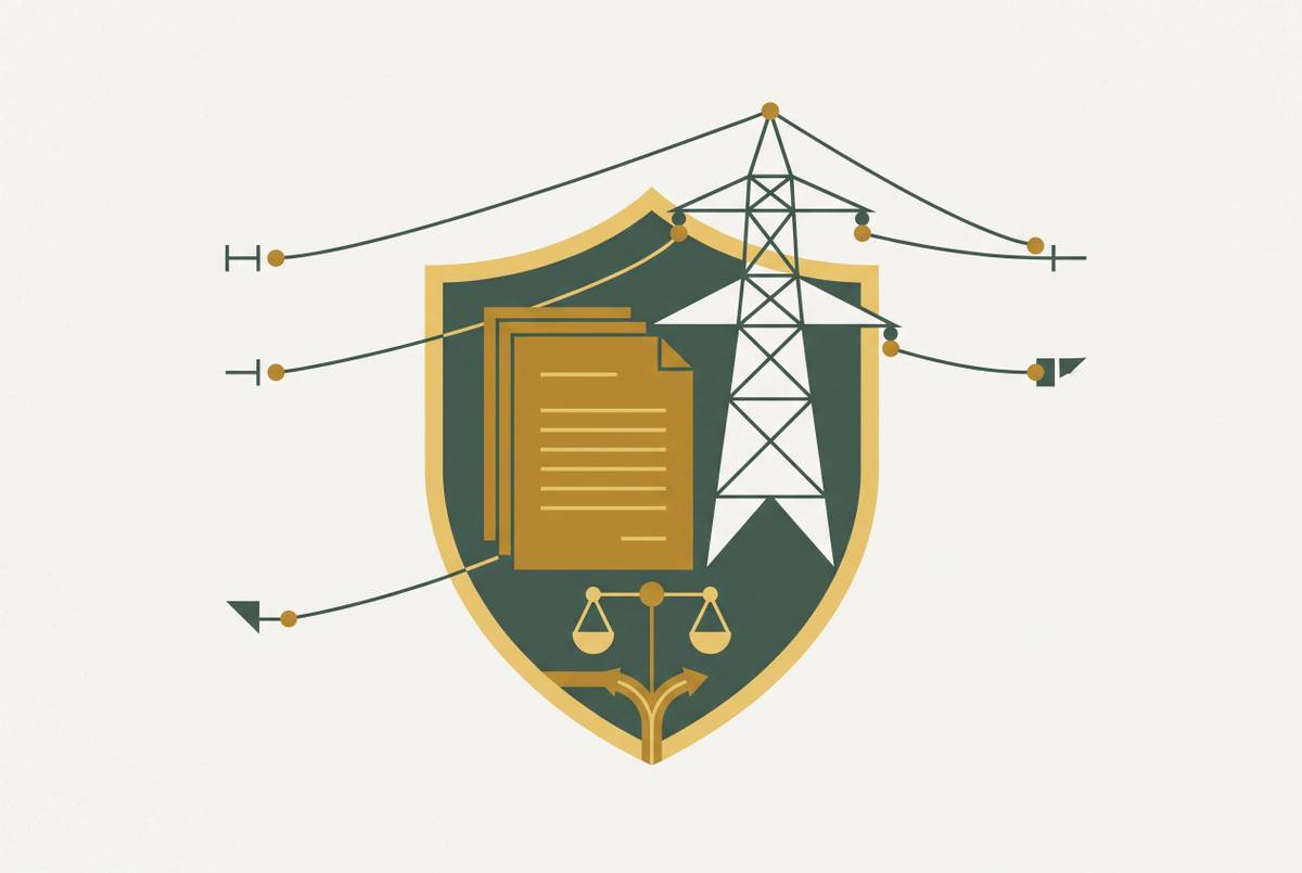 Cover illustration for “Bid Protest Risk Management in Utility Contract Awards”