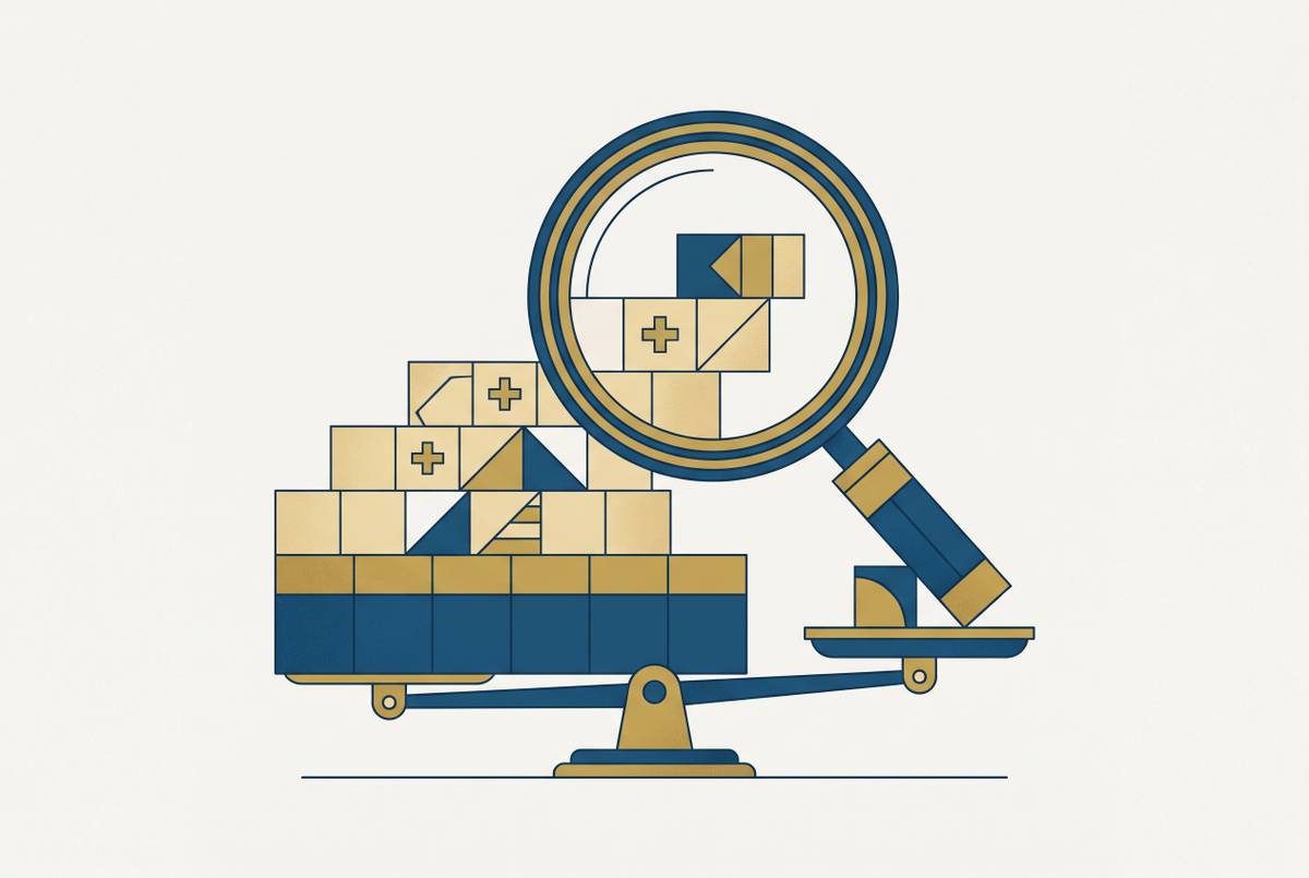 Cover illustration for “Underwriting EBITDA Adjustments in Sponsor-Backed Deals”