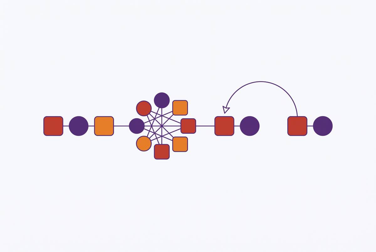 Cover illustration for “Induction Heads and In-Context Learning Mechanisms”
