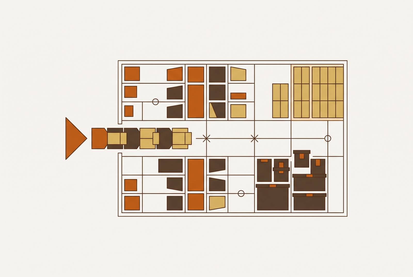 Cover illustration for “Capacity Planning for Returns Warehouse Space Allocation”