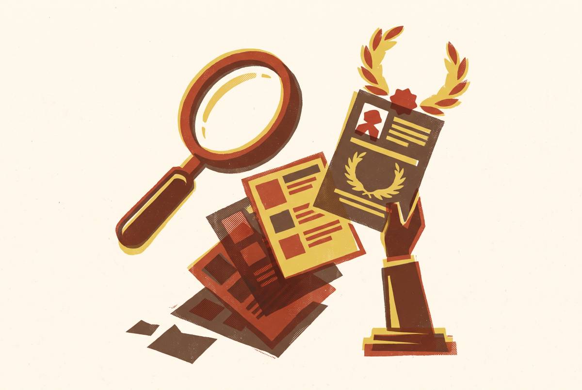 Cover illustration for “Prestige Bias in Resume Screening”