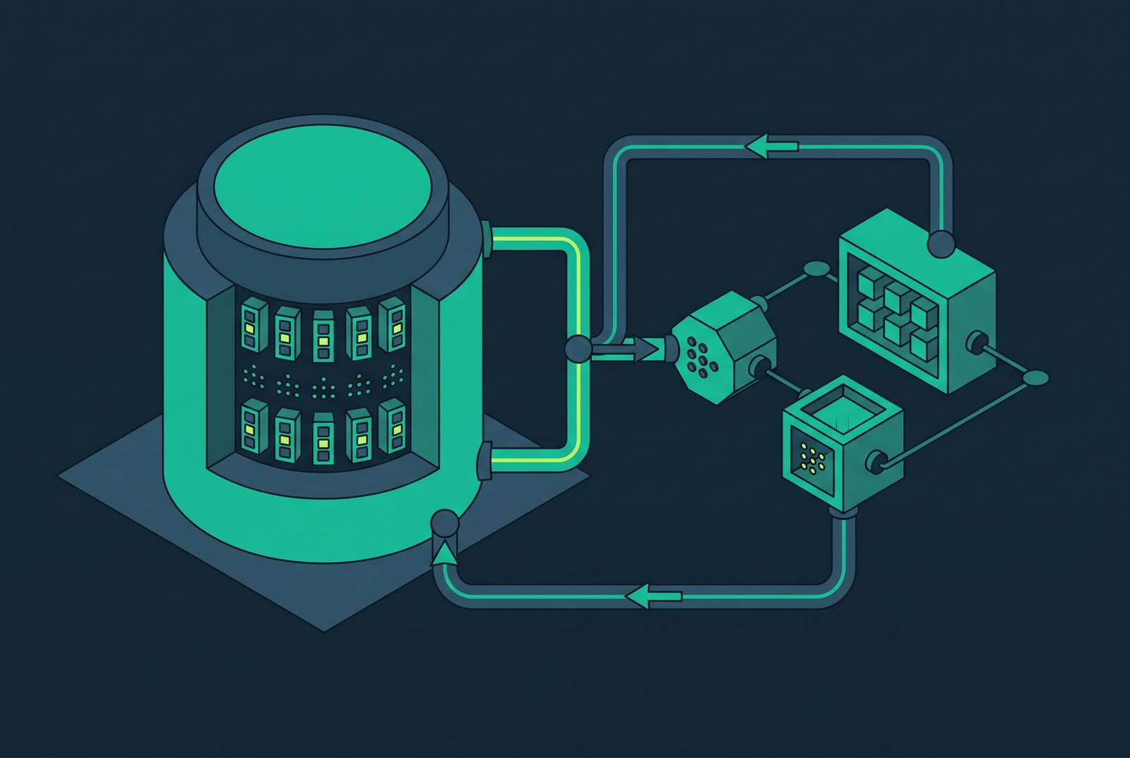 Cover illustration for “Postgres as a Vector Database vs Dedicated Vector Stores”