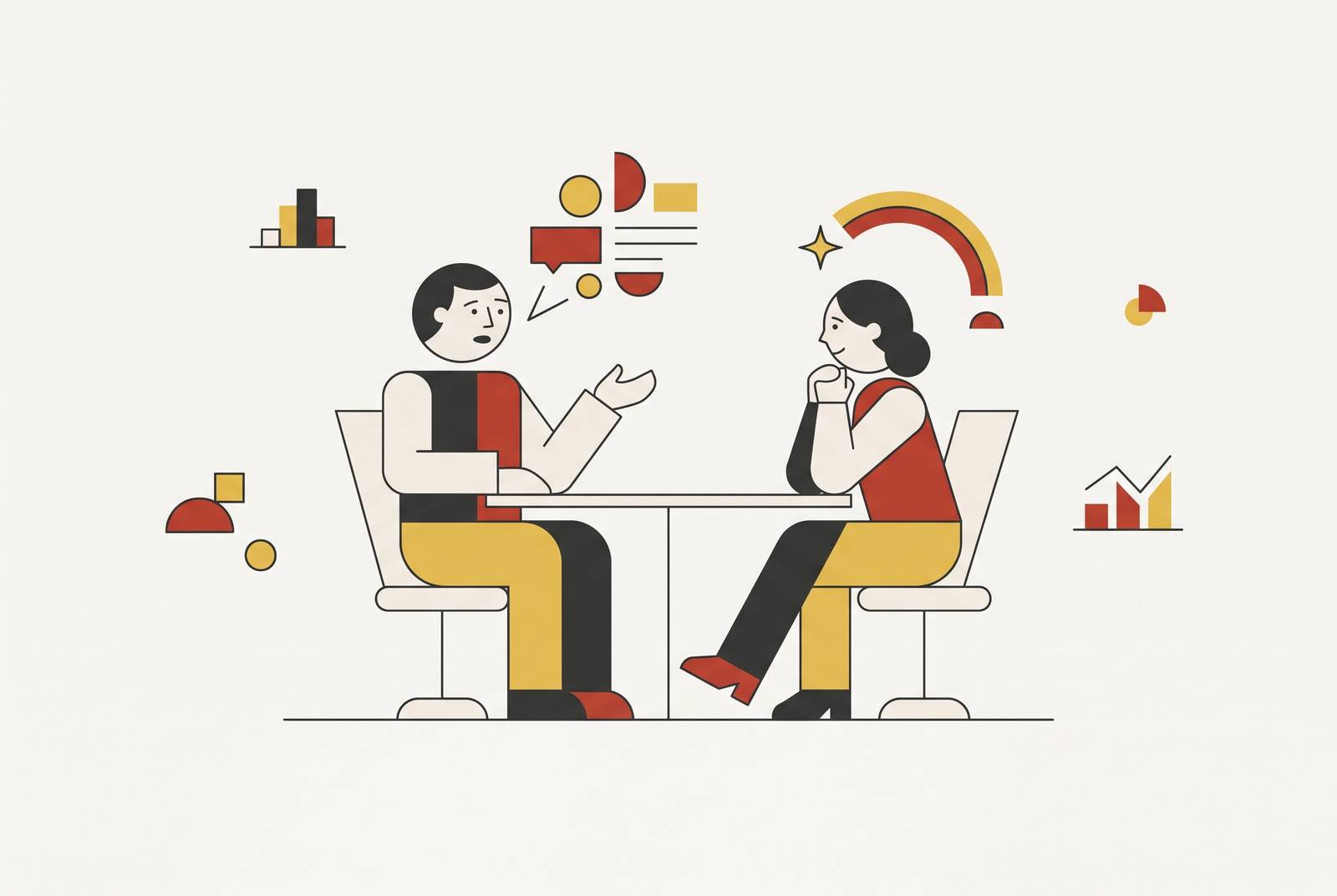 Cover illustration for “Delivering Negative Feedback to a High-Performing Sales Rep”
