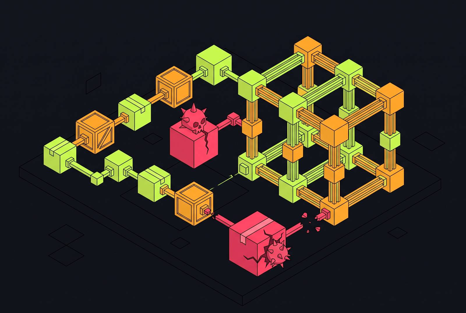 Cover illustration for “Malicious Packages Targeting AI Agent Frameworks”