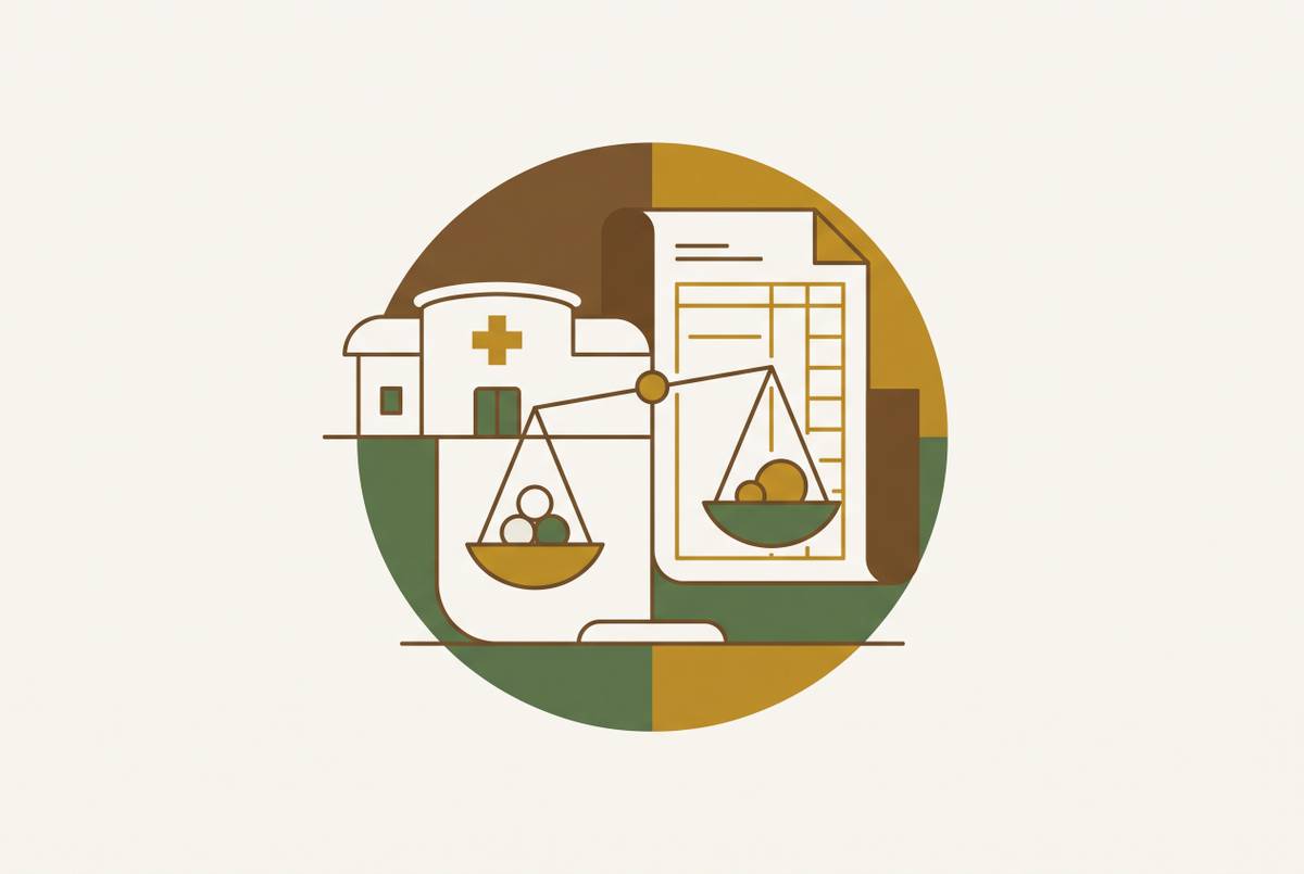 Cover illustration for “Medicaid Cost Report Settlement Accounting in Long-Term Care”