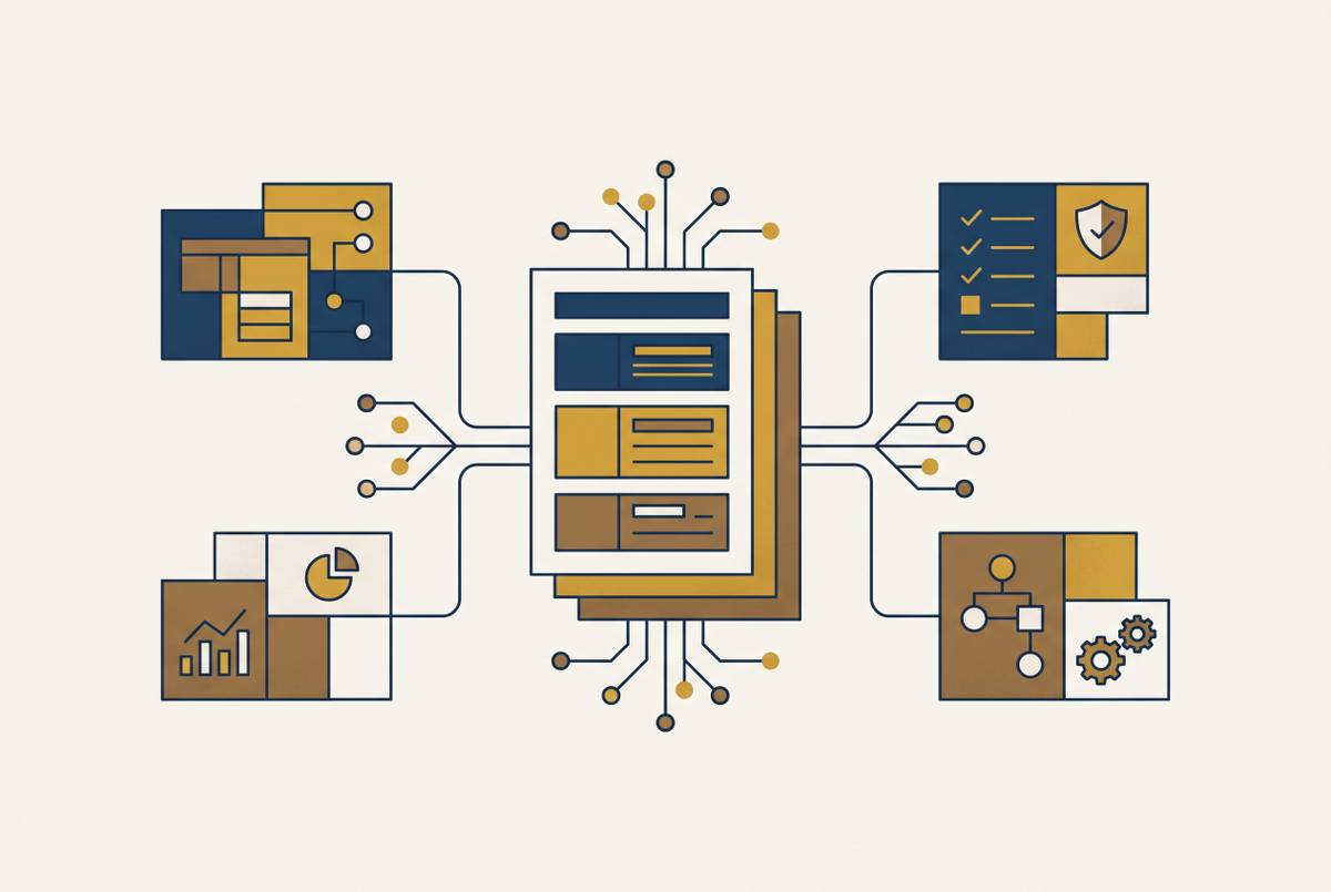 Cover illustration for “AI Assurance Report Structure and Deliverables”