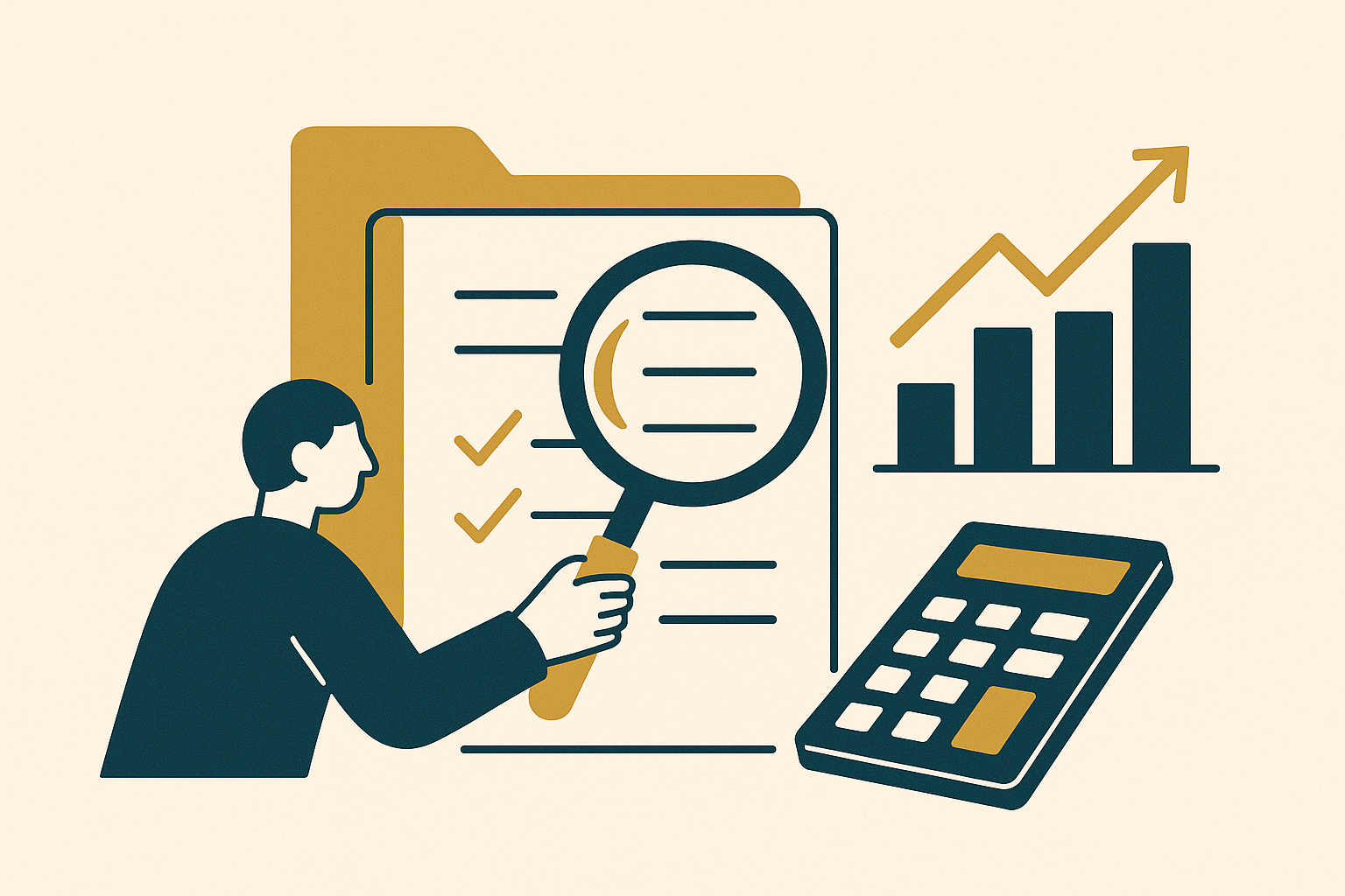 Cover illustration for “Financial Statement Audit Process Overview”