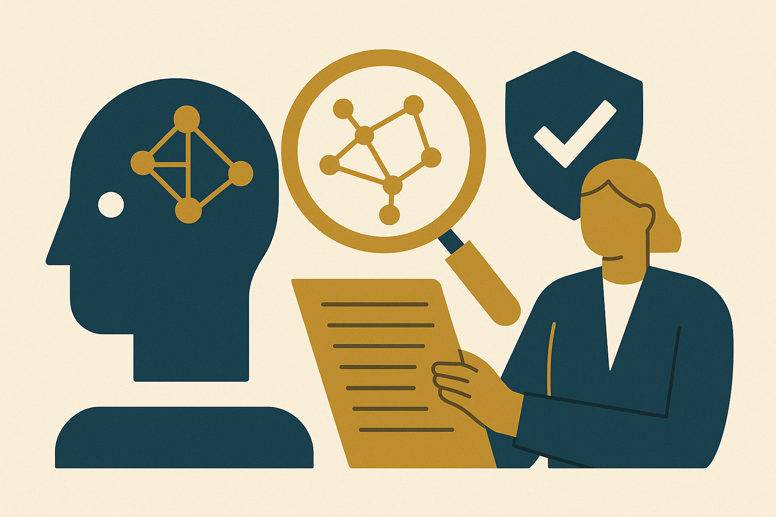 Cover illustration for “AI Transparency and Explainability in Audit Contexts”