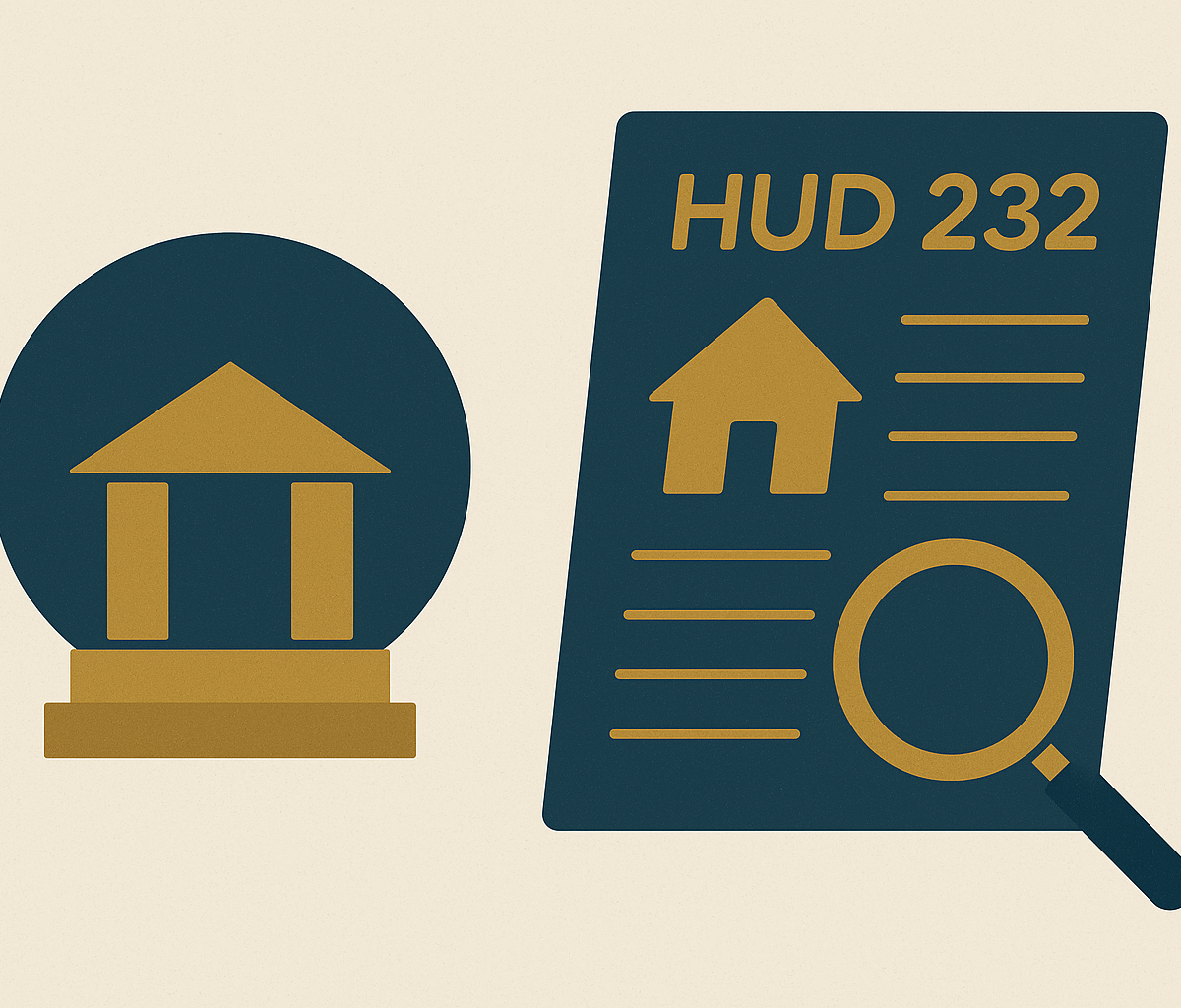 Cover illustration for “HUD 232 Loan Program Requirements Overview”