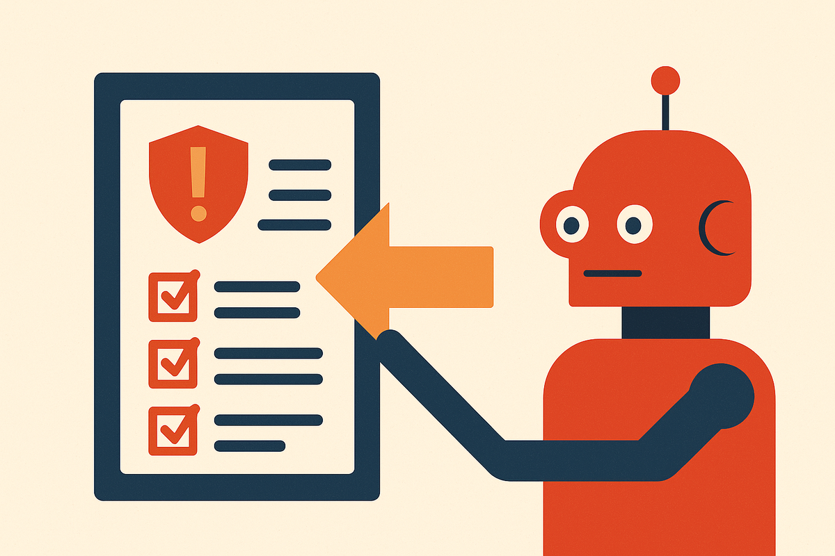 Cover illustration for “Agentic AI Systems Under Current Risk Classification Schemes”