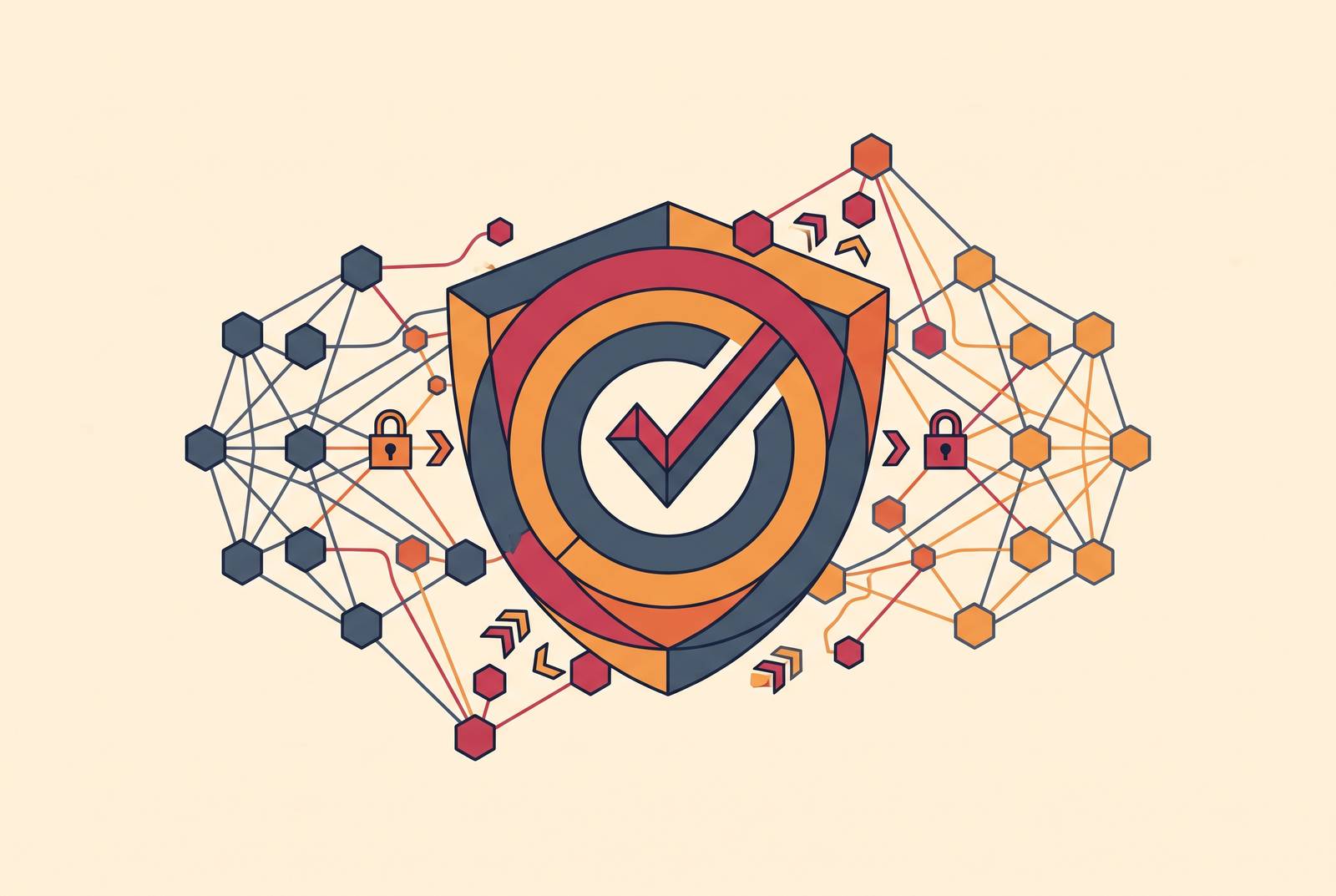 Cover illustration for “ISO 42001 Certification Readiness for Enterprise AI Programs”