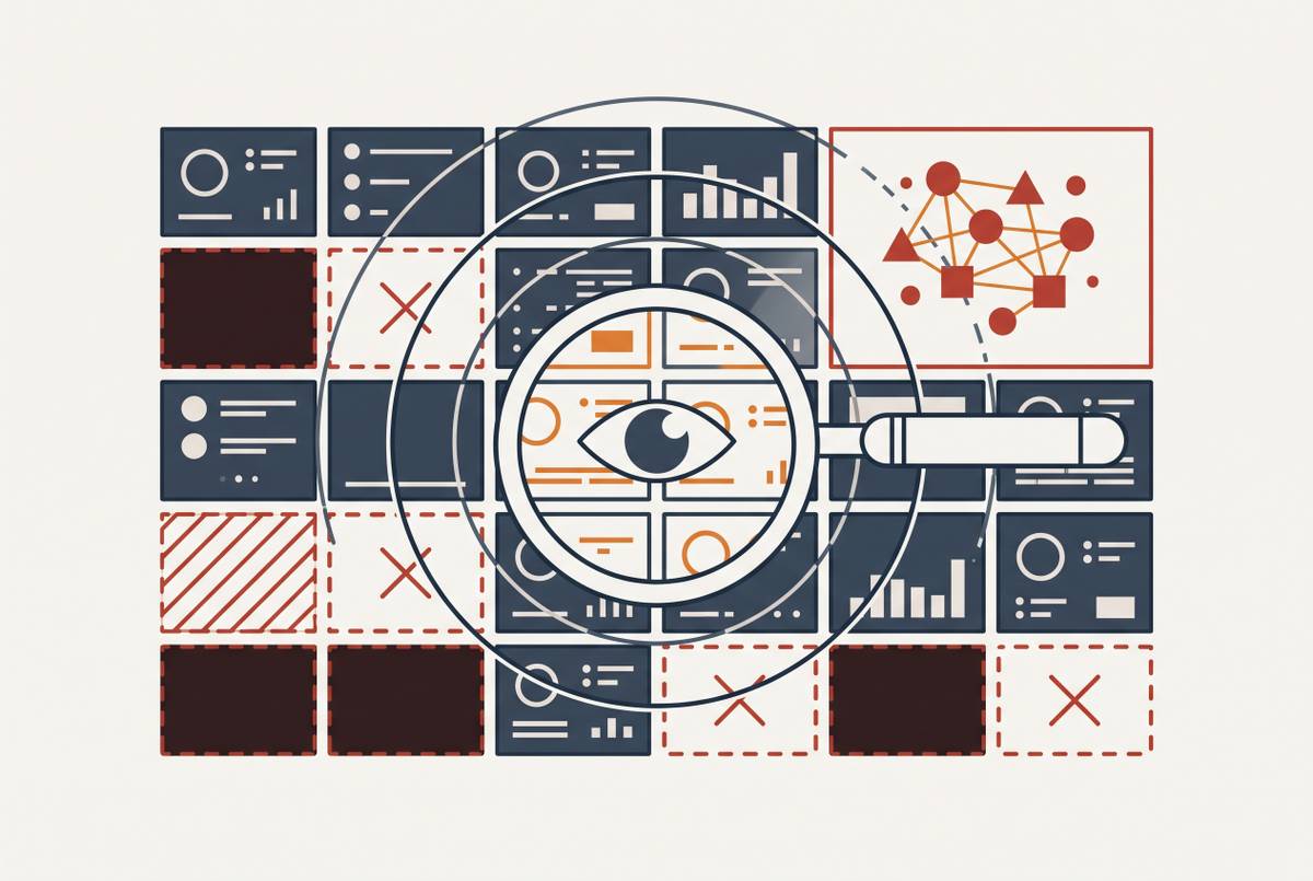 Cover illustration for “AI System Observability Gaps in Existing SIEM Deployments”
