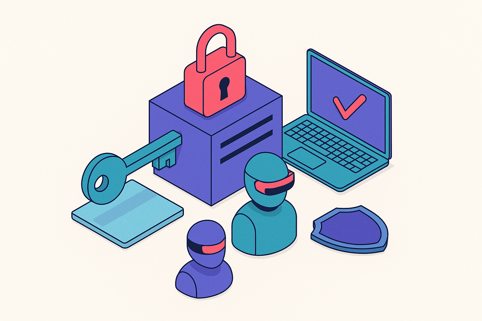 Cover illustration for “Just-in-Time Access Provisioning for Autonomous Agents”